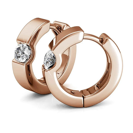 Boxed Shine Bright Set Embellished with SWAROVSKI® Crystals In Rose Gold