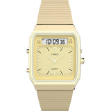 Timex Q Timex® 1982 Ana-Digi Reissue 33Mm Stainless Steel Bracelet Watch