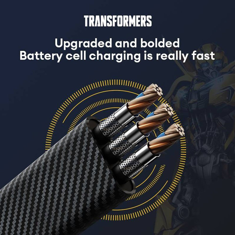 Transformers 4 in 1 65W Fast Charge 65W Data Cable USB Type-C