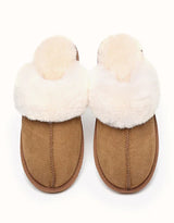 Muffin Slipper in Chestnut