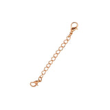 Obsession Necklace Extender Encased in 18k Rose Gold