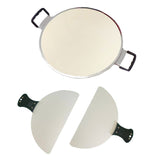 TODO 1400W Electric Pizza Maker Pizza Oven 30cm Ceramic Stone Plate 420A„ƒ Temperature - Red