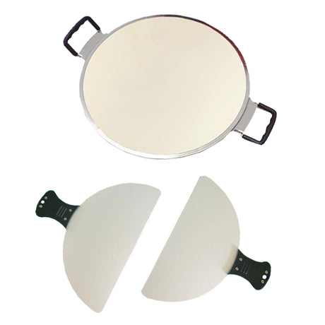 TODO 1400W Electric Pizza Maker Pizza Oven 30cm Ceramic Stone Plate 420A„ƒ Temperature - Red