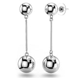 Bullion Gold Super Ball Dangle Earrings