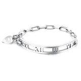 Bullion Gold Eternal Love Roman Style Bracelet