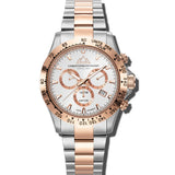 Christophe Duchamp Grand Mont - Silver Dial & 316L Stainless Steel Strap
