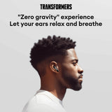 Transformers PRO ANC Wireless Earbud Earphones Bluetooth V5.4 Noise Cancellation TF-T01 - Black