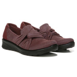 Bzees Glimmer Slip-On - Windsor Red Shimmer