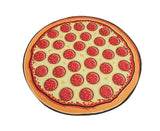 TODO Luxury Edition Chiffon Digital Print Beach Throw Yoga - Pizza