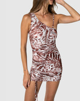 BY.DYLN Kaia Dress - Choc Print