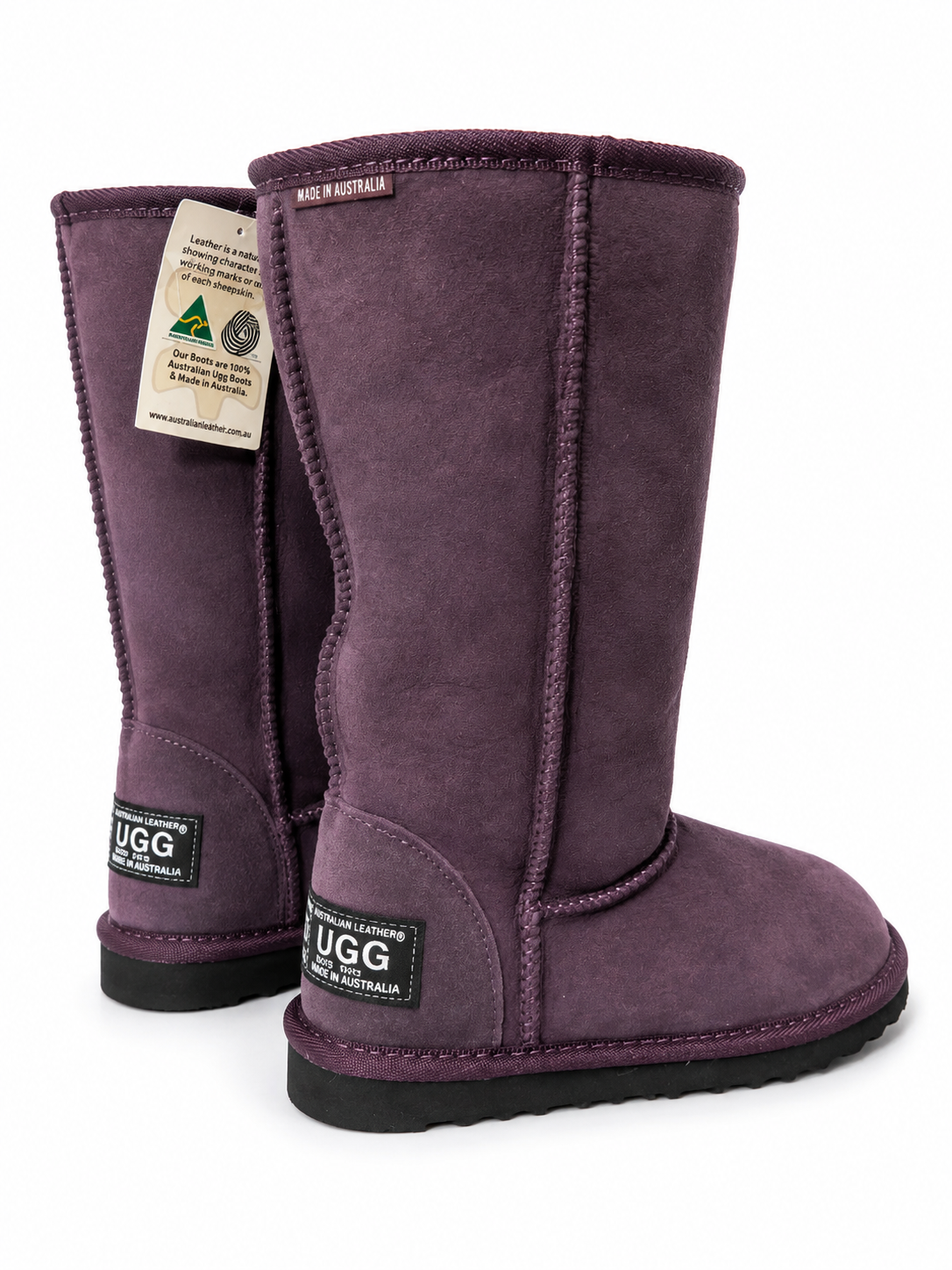 Australian Leather Ugg Classic Long - Purple - AU4