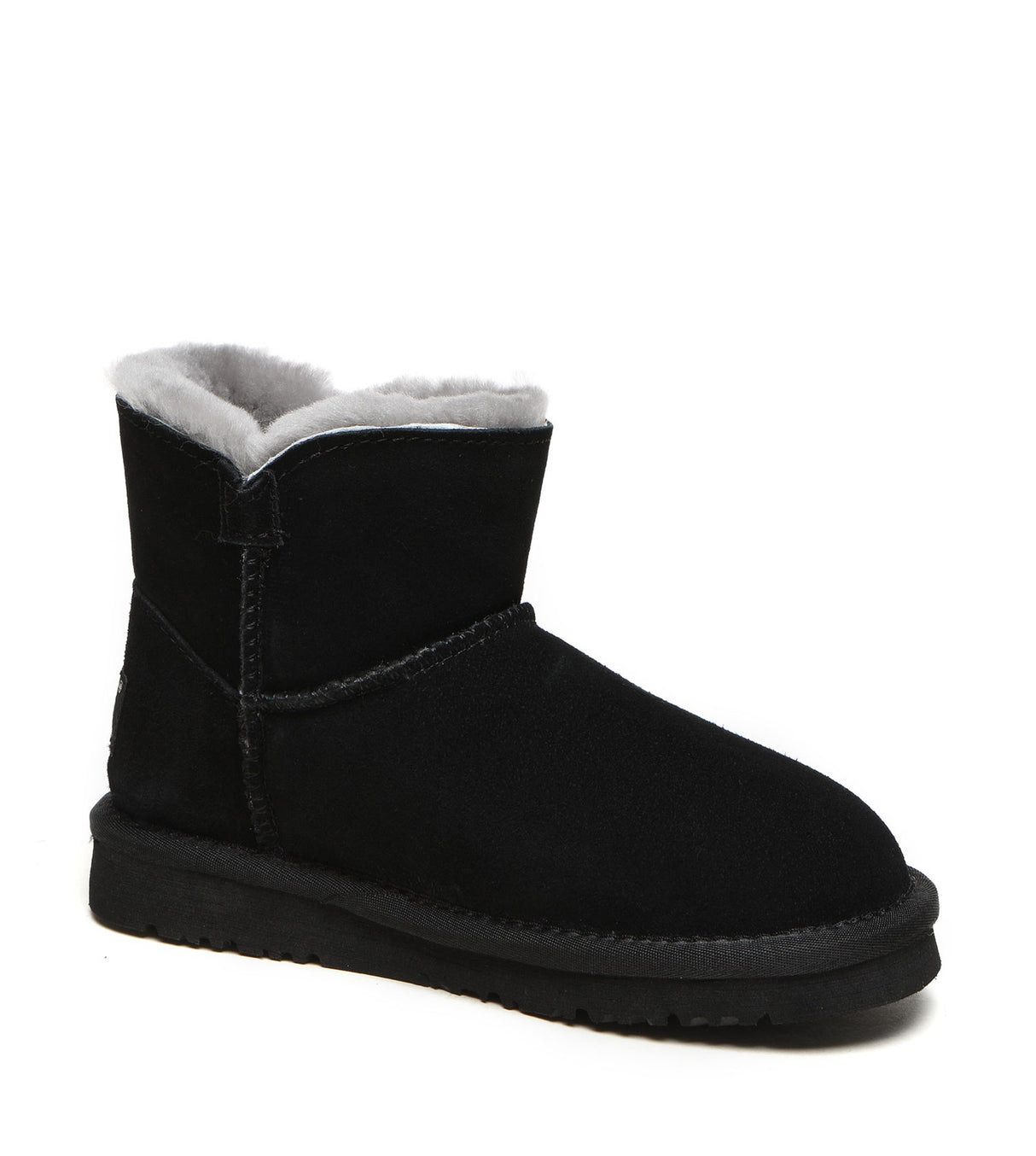 Australian Shepherd UGG Nolan Kids Mini Button - Black