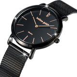 Bullion Gold Bullion Gold Timeless Dream Watch - Black and Rose Gold
