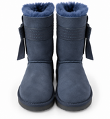 Australian Leather Ugg Classic Short Tassel Detail - Navy - AU5