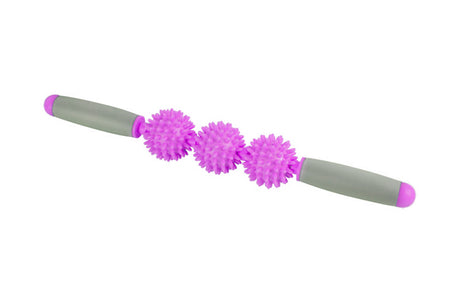 Hedgehog Muscle Roller Stick Roll Massage Tool Sore Tight Muscles Purple