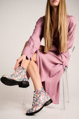 Bosccolo Womens Ankle Boots - Multicolor