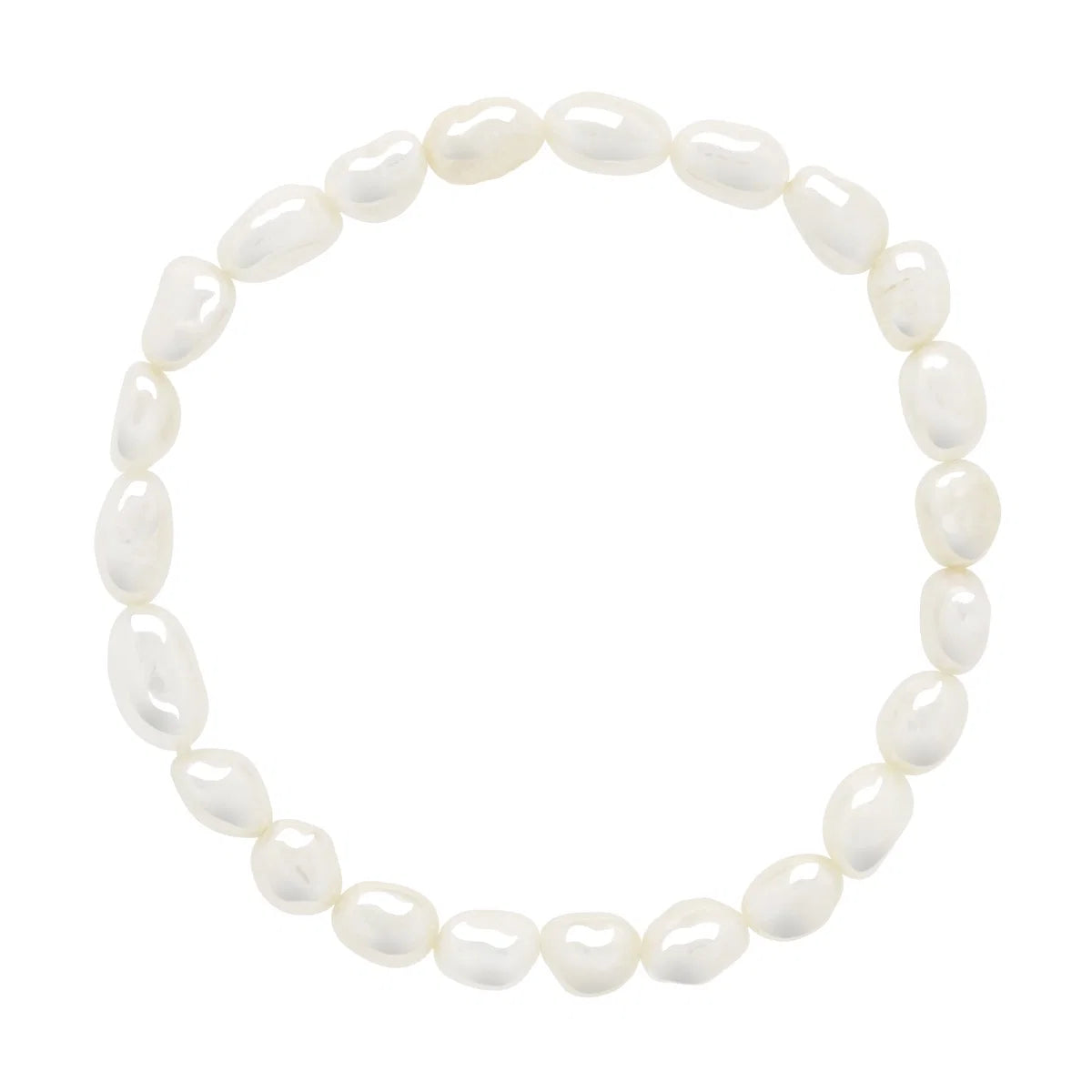 Manufacture Royale Bracelet Lucky Baroque Freshwater Pearl White
