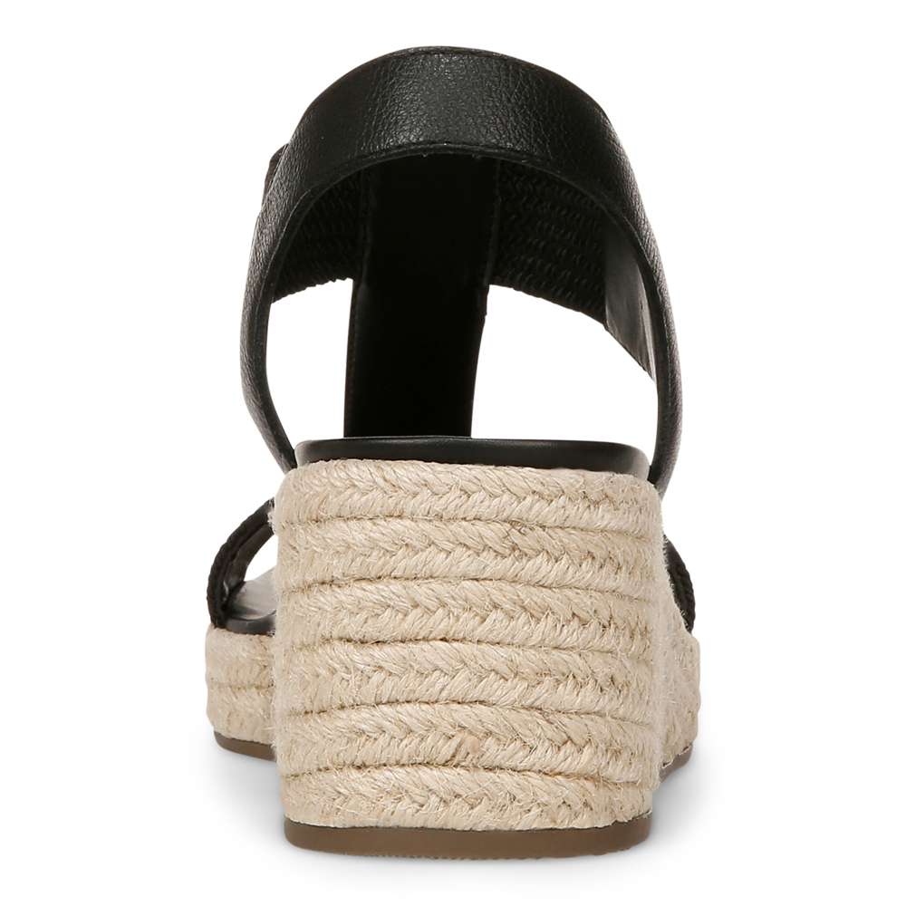 Vionic Calera Wedge - Black Leather