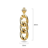 Bullion Gold Alti Dangle Gold Layered Earrings
