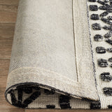 Levi 363 Ivory Black Rug