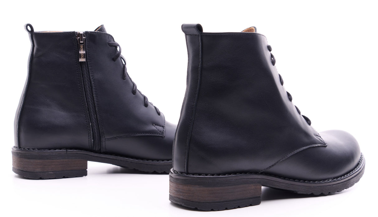 Bosccolo Womens Ankle Boots - Black