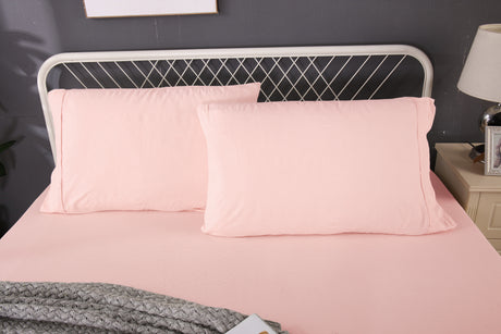 Ramesses Linen Bamboo Combo Set - Dusty Pink