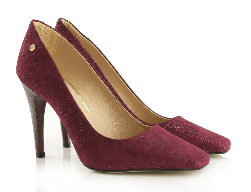 Bosccolo Womens Spike Heels - Dark Red