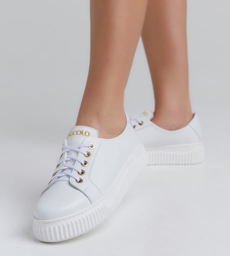 Bosccolo Womens Sneakers - White