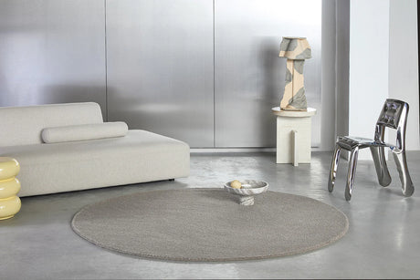 B&C Decor Echo Pebble 089704 Round Rug