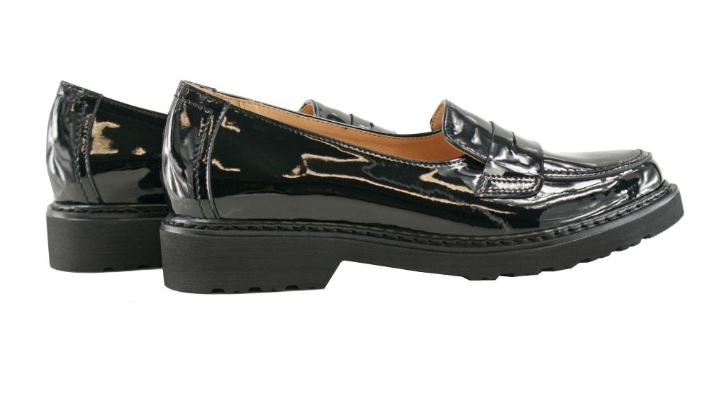 Bosccolo Womens Moccasin - Black