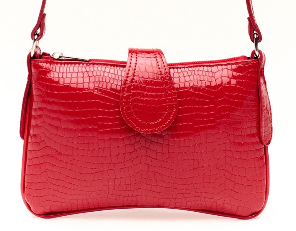 Bosccolo Bag In Red Croco