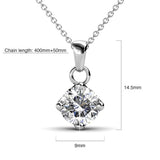 Krystal Couture Divine Pendant Necklace Embellished with SWAROVSKI Crystals