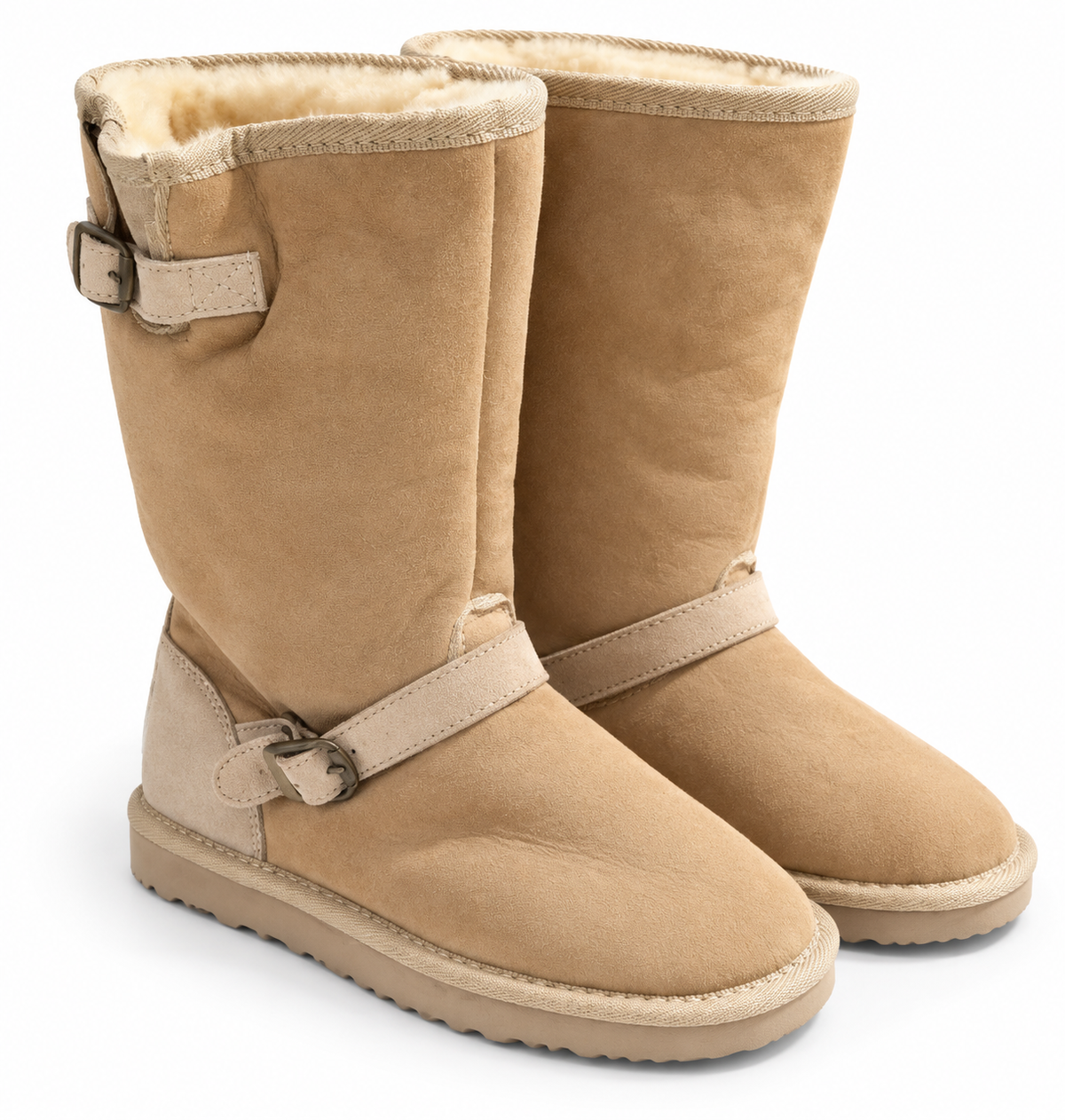 Australian Leather Ugg Clasicc Long Buckle - Natural - AU6