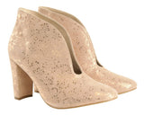 Bosccolo Womens Boots - Silver Plated Pale Pink
