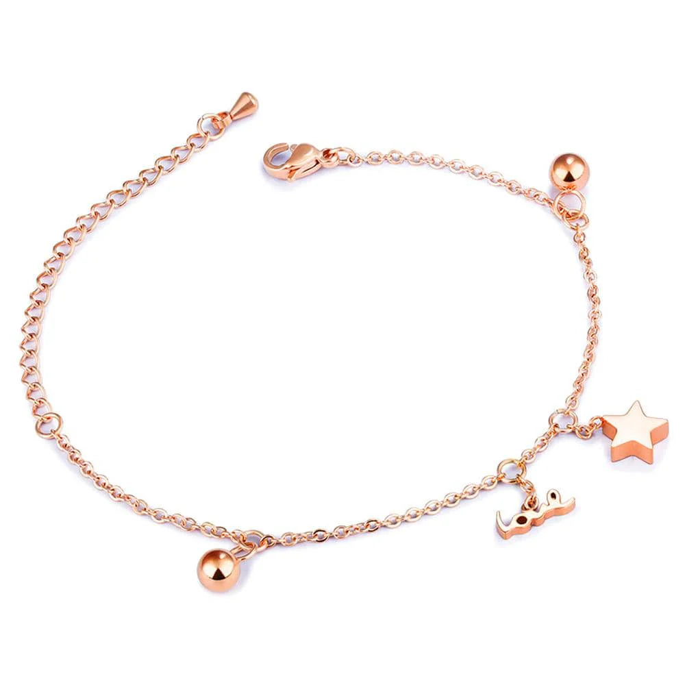 Bullion Gold Love From The Star Charm Bracelet