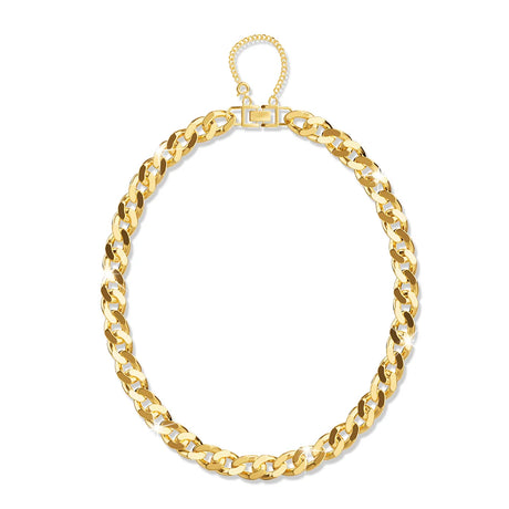 Boxed Cuban Bold Chain Necklace and Bracelet Set