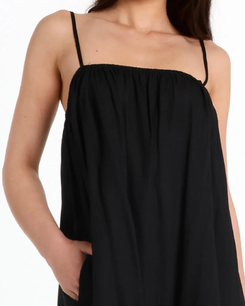 Lost In Lunar Ferrera Mini Dress - Noir