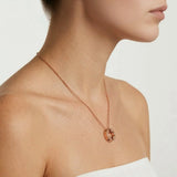 Krystal Couture Ring Pendant Necklace Embellished with SWAROVSKI Crystals