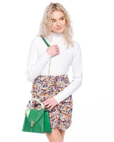Bosccolo Handbag - Green Croco