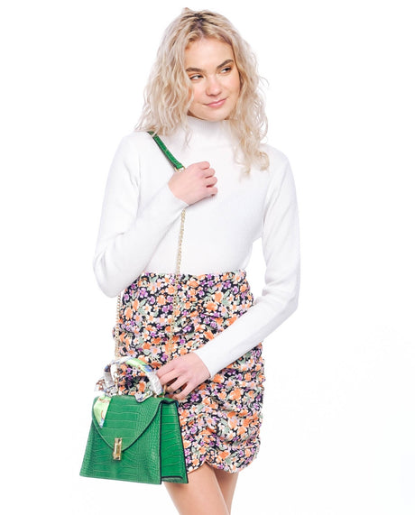 Bosccolo Handbag - Green Croco