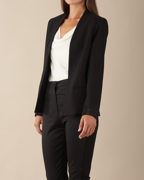 Amelius Nahla Panelled Blazer - Black