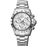 Christophe Duchamp Grand Mont - Silver Dial & 316L Stainless Steel Strap