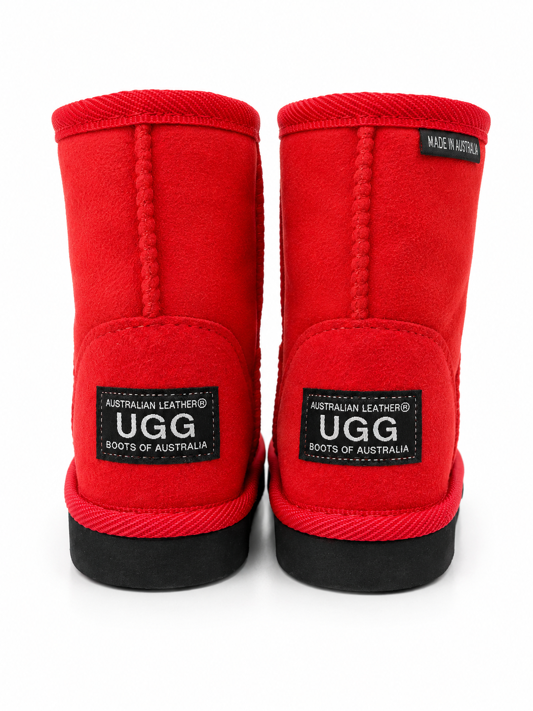 Australian Leather Ugg Kids Classic Mini - Tomato - AU8