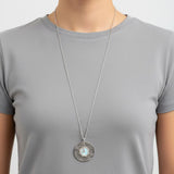 Bullion Gold Vintage Medallion Necklace
