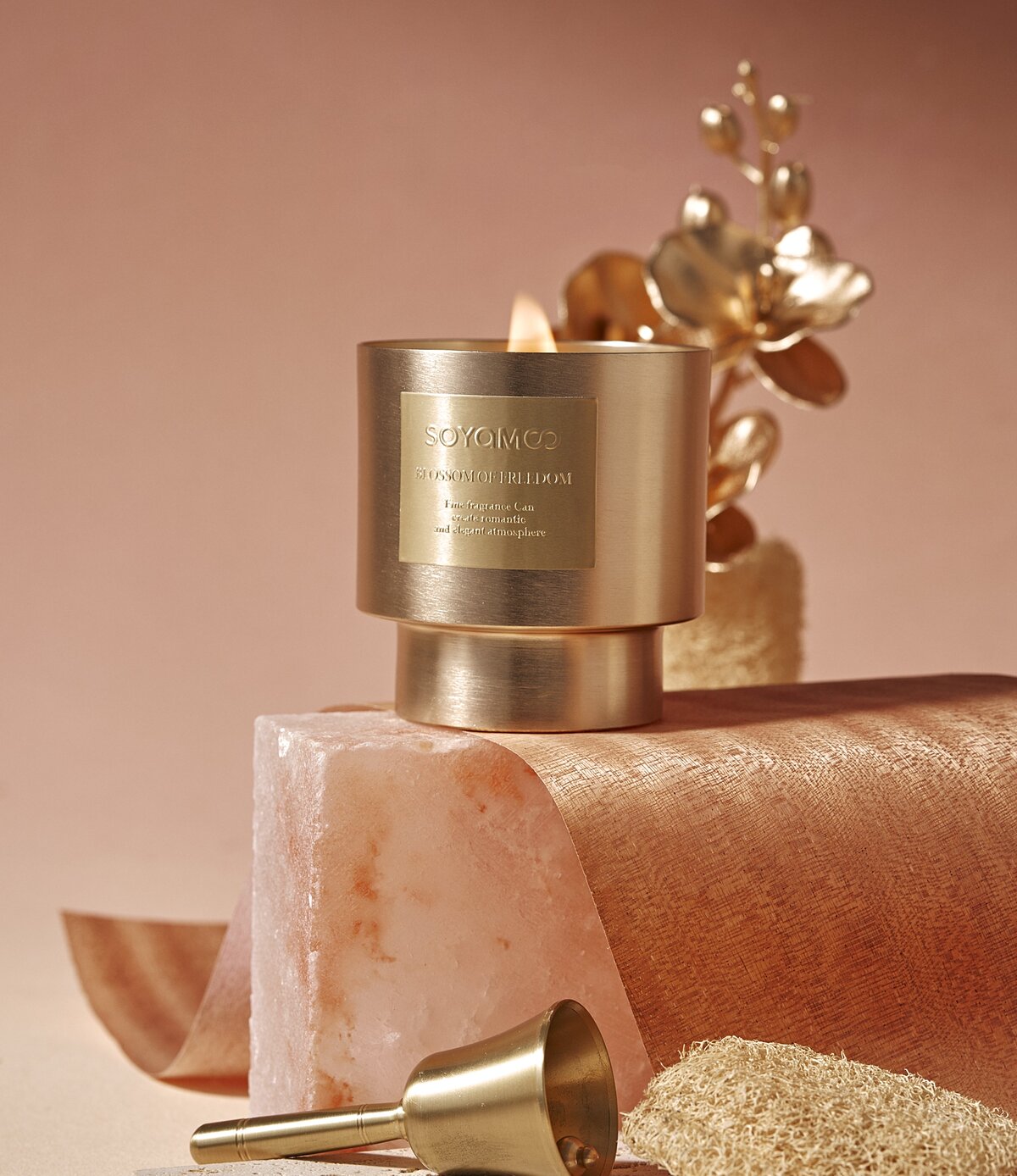 Cuban Cigar Luxe Metal Tin Candle