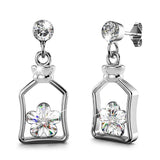 Krystal Couture Cutie Star Earrings Embellished with SWAROVSKI Crystals