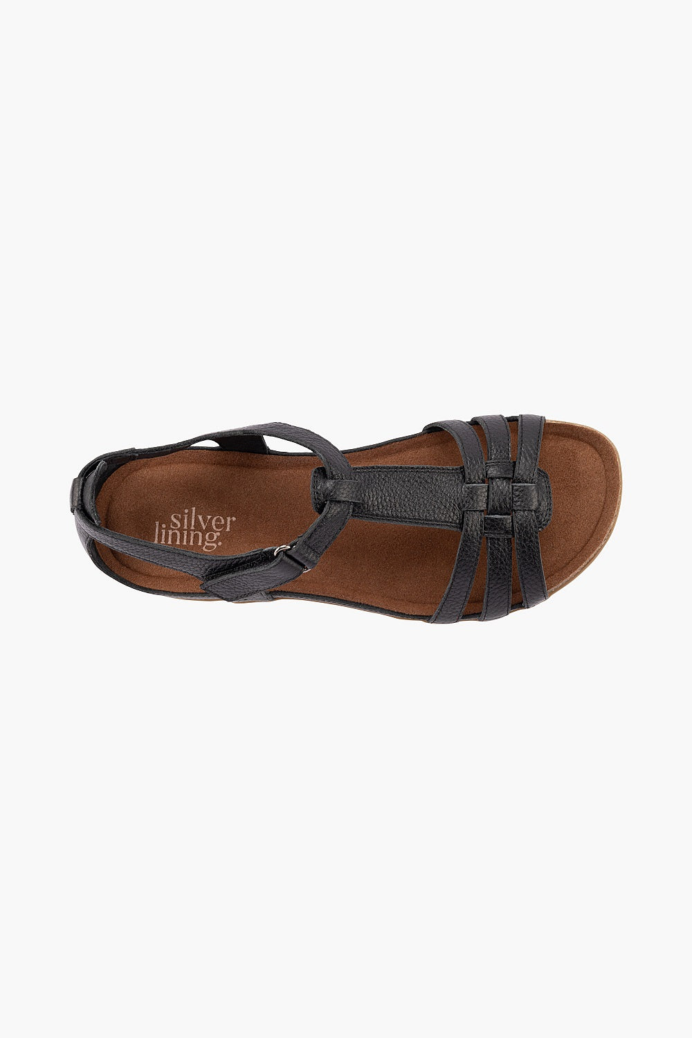 Silver Lining Nieves Black Pebble