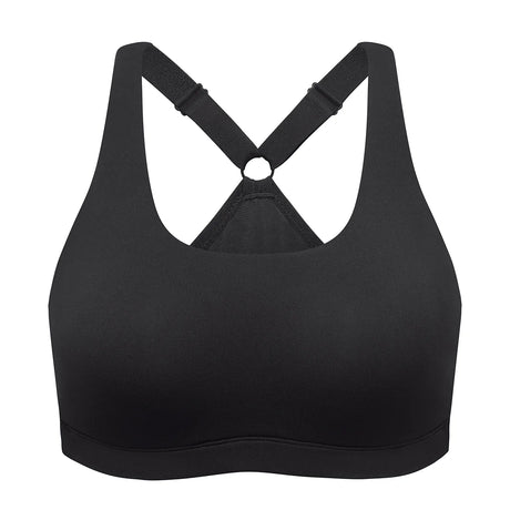 Power On High Impact Padded Sports Bras - Black