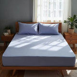 Royal Comfort Bamboo Cooling 2000TC Sheet Set-Light Blue