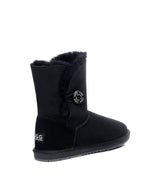 Australian Shepherd UGG Short button - Black